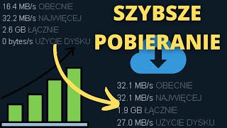 JAK PRZYŚPIESZYĆ POBIERANIE W STEAM [upl. by Rockwell]