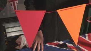 How To Create Paper Bunting [upl. by Norel]