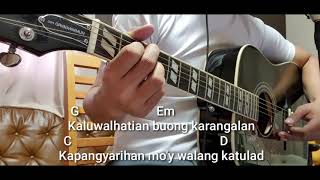 Tunay na Diyos by Bernard Valencia Guitar Chords and Lyrics [upl. by Popper]