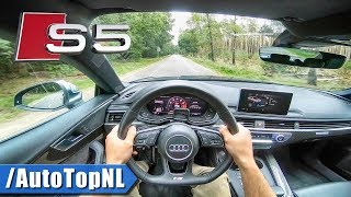 2019 Audi S5 Sportback 30 TFSI Quattro POV Test Drive by AutoTopNL [upl. by Ennairb544]