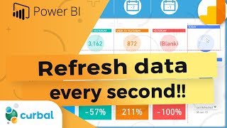 Refresh Power BI every second or minute [upl. by Tosch]