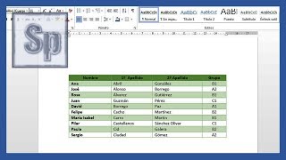 Word  Crear y editar tablas en Word Tutorial en español HD [upl. by Rubens]