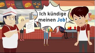 Deutsch lernen mit einfachen Videos  Folge 1 ein Neubeginn  Übungen Grammatik und Wortschatz [upl. by Willmert]