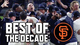 SF Giants Best Moments of the 2010s [upl. by Lambertson]