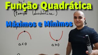 Aula 04  Função do Segundo Grau Função Quadrática Máximos e Mínimos [upl. by Egduj30]