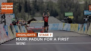 Dauphiné 2021  Stage 7  Highlights  First win for Padun [upl. by Ailero]