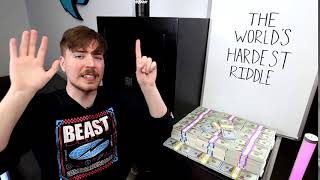 Final Riddle quotCongratulationsquot from Mr Beast  Winner Video for Worlds Hardest Riddle 100K [upl. by Haseefan714]