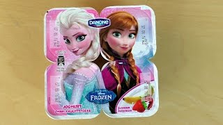 Disney Frozen Breakfast Cereals with Frozen Yogurt [upl. by Feliks]