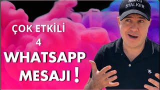 ÇOK ETKİLİ DÖRT WHATSAPP MESAJI ERKEKLERİ AŞIK EDEN WHATSAPP MESAJLARI [upl. by Elleirbag]