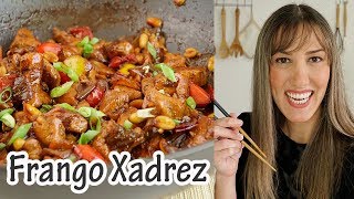 Delicioso FRANGO XADREZ I Receitas e Temperos [upl. by Inaja]