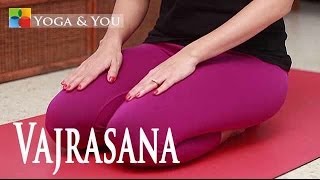 Vajrasana  Ventuno Yoga and You [upl. by Casilda]