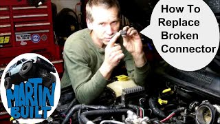 Replace Fuel Injector Connector [upl. by Ardeth]