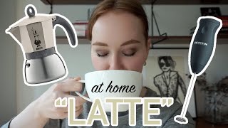 HOW TO MAKE A quotLATTEquot AT HOME moka pot  frother [upl. by Sweet]