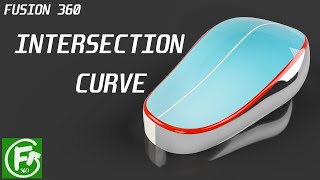 Fusion 360  Intersection Curve [upl. by Anrim]