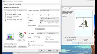 Aprenda Como Imprimir Imagens A3 em impressora A4 Tutorial [upl. by Pancho913]