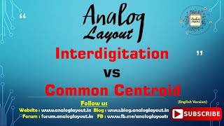 Interdigitation vs Common Centroid Matching [upl. by Neened778]