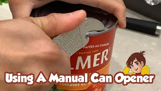 How To Use A Manual Can Opener [upl. by Arva]