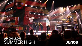 AP Dhillon  quotSummer Highquot  The 2023 JUNO Awards [upl. by Spencer]