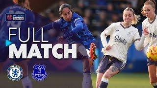 Full Match Chelsea v Everton  Barclays WSL 202425 [upl. by Suiram]