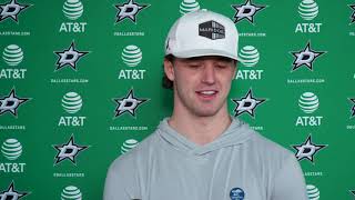 DALLAS STARS JAKE OETTINGER END OF SEASON MEDIA INTERVIEW [upl. by Diver126]