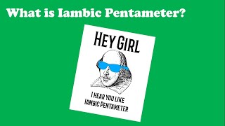 Iambic Pentameter Shakespeares Secret Weapon [upl. by Ielirol]