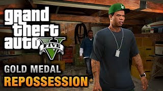 GTA 5  Mission 2  Repossession 100 Gold Medal Walkthrough [upl. by Niawat]