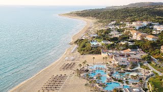 Grecotel Riviera Olympia Resort amp Aqua Park in Kyllini Peloponnese  Luxury Family Holidays Greece [upl. by Krys]