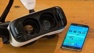 Samsungs new Gear VR headset brings Virtual Reality to the Galaxy S6 and S6 Edge [upl. by Combe]