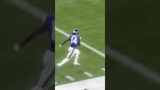 DIGGS SIDELINE TOUCHDOWN [upl. by Ander]