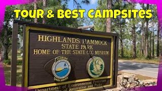 Highlands Hammock State Park  Tour and Best Campsites [upl. by Leirrad]