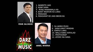 OGIE ALCASID AND ARIEL RIVERA HITS [upl. by Siri]