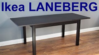 Ikea Laneberg extendable table assembly [upl. by Wren581]