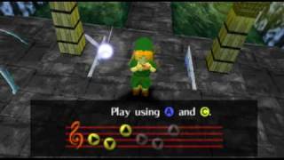 Legend of Zelda Ocarina of Time Walkthrough 03 15 quotSuns Songquot [upl. by Urien]