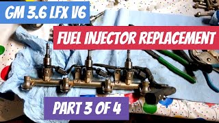 GM 36 LFX V6 Fuel Injector Replacement Part 3 of 4 9th Gen Impala  Others similar [upl. by Ynnahc]