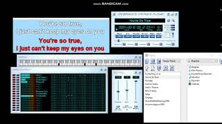 DEMO  VanBascos Professional Midi  Karaoke Player Program [upl. by Ydnih]