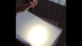 Free amp Good DIY Flashlight Diffuser [upl. by Peppel444]