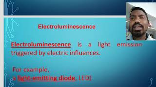 Luminescence and its types [upl. by Tymes]