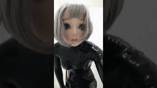 kiger rubber suit with corset [upl. by Shaff]