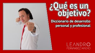 ¿Qué es un objetivo [upl. by Drofwarc]