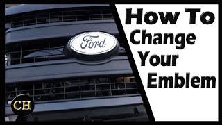 How To Replace A Ford Emblem [upl. by Ahselyt921]