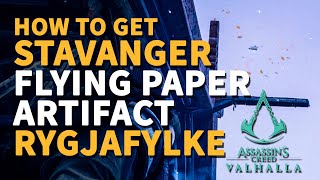 Stavanger Artifact Assassins Creed Valhalla Rygjafylke Flying Paper [upl. by Acirfa]