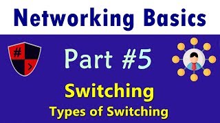 HINDI Networking Basics  Part 5  Data Link Layer  Switching  Types of Switching [upl. by Kotz]