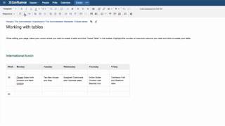 Edit Table Rows  Learn Atlassian Confluence 12 [upl. by Karlise]