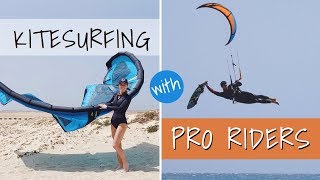 Kitesurfing with Pro Riders in Sal Cape Verde  VLOG 25 [upl. by Enairb958]