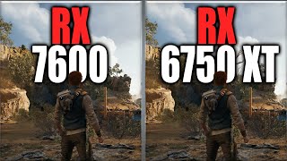 RX 7600 vs RX 6750 XT  Tested in 20 Games [upl. by Lesnah]