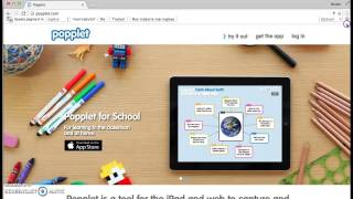 Video Lezione come creare mappe con Popplet [upl. by Autry]