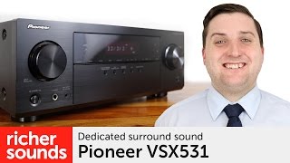 Pioneer VSX531  AV receiver  Richer Sounds [upl. by Lizzie]