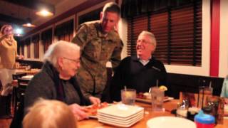 US Navy Captain Surprises His Parents at Lous [upl. by Ungley]