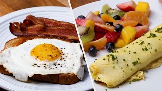 5 Healthy Breakfast Recipes To Keep You Fresh All Day • Tasty [upl. by Helbonna]