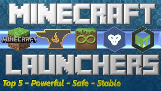 Top 5 Minecraft Launchers  Mojang Curseforge MultiMC GDLauncher and ATLauncher [upl. by Eimmij724]